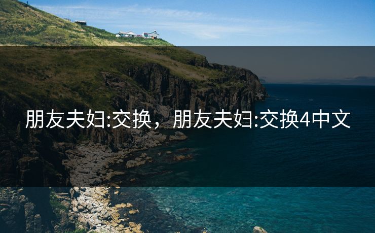 朋友夫妇:交换，朋友夫妇:交换4中文