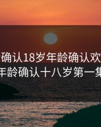 adc年龄确认18岁年龄确认欢迎，adc年龄确认十八岁第一集